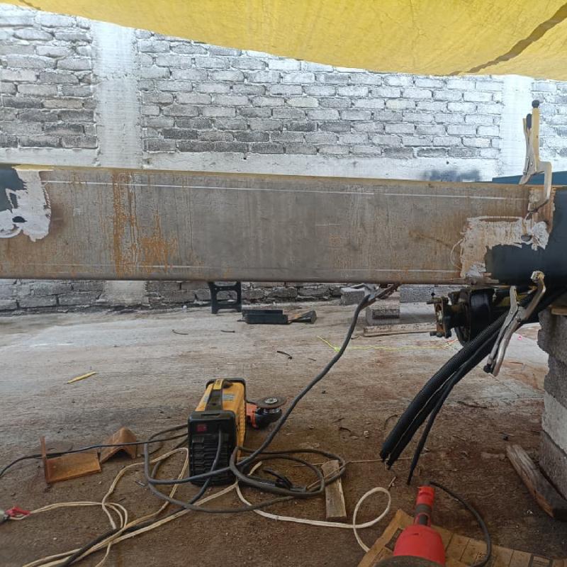 Eje auxiliar instalación 3